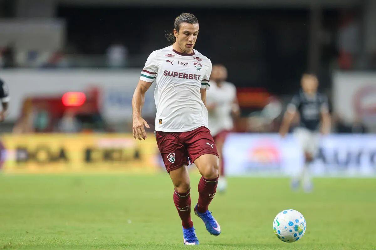 Cannobio (Fluminense) durante jogo contra o Remo, no dia 12.03.2026. Foto: Fernando Torres/AGIF