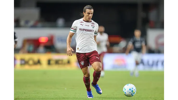 Cannobio (Fluminense) durante jogo contra o Remo, no dia 12.03.2026. Foto: Fernando Torres/AGIF