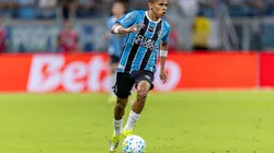 José Enamorado (Grêmio) durante jogo contra o Bragantino, no dia 12.03.2026. Foto: APS / Alamy