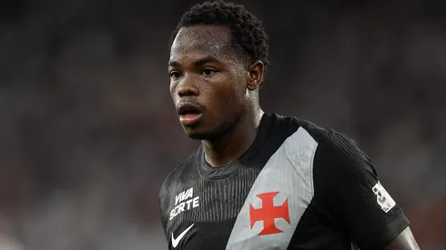 Andres Gomez jogador do Vasco durante partida contra o Fluminense no estadio Engenhao pelo campeonato Carioca 2026. Foto: Thiago Ribeiro/AGIF