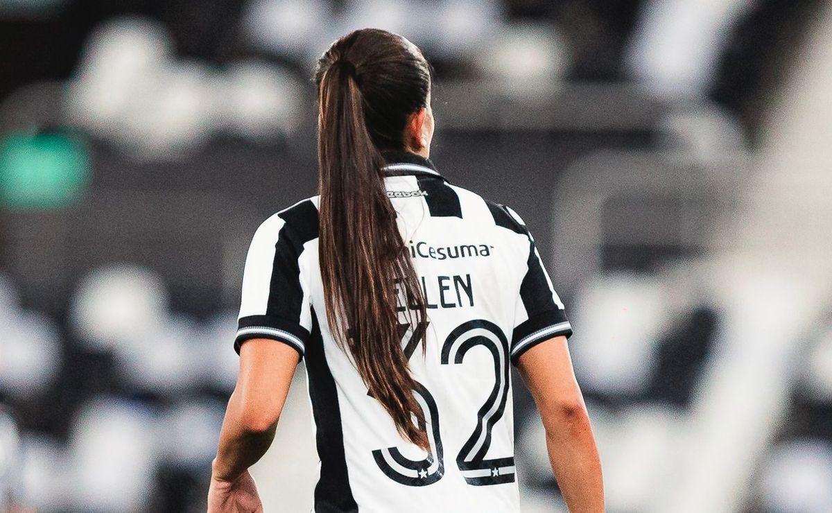 Ellen celebra estreia no Botafogo e projeta sequência da temporada: “Constância, trabalho diário e muita dedicação”