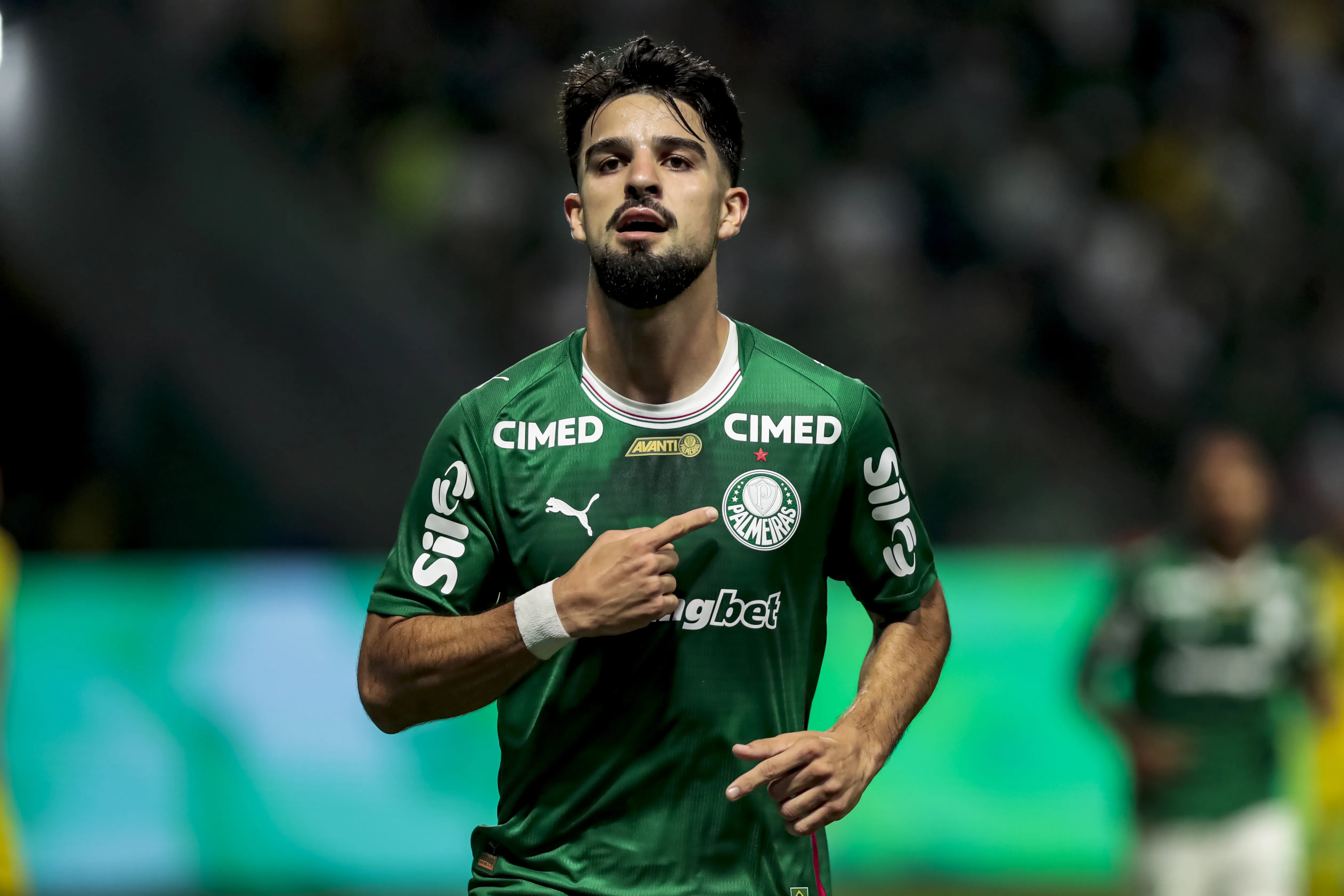 Flaco López vive mais uma boa temporada pelo Palmeiras. Foto: Marco Miatelo/AGIF