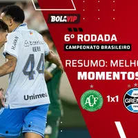 Grêmio empata com a Chapecoense na Arena Condá pelo Brasileirão