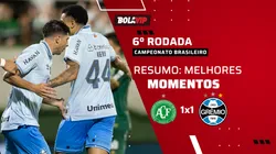 Chapecoense e Grêmio empatam na Arena Condá. Foto: Liamara Polli/AGIF