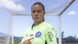 Goleira Kerolyn é a nova contratação do Tricolor - Foto: Rafael Rodrigues/Bahia