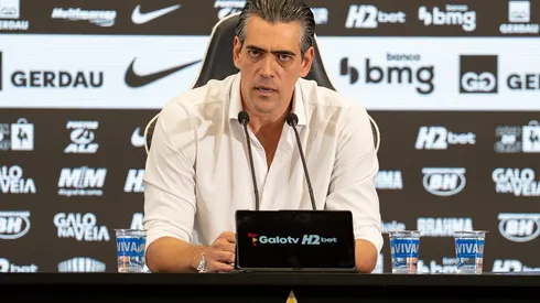 Paulo Bracks foi falar do Atlético e acabou cutucando o Mengão - Foto: Daniela Veiga / Atlético