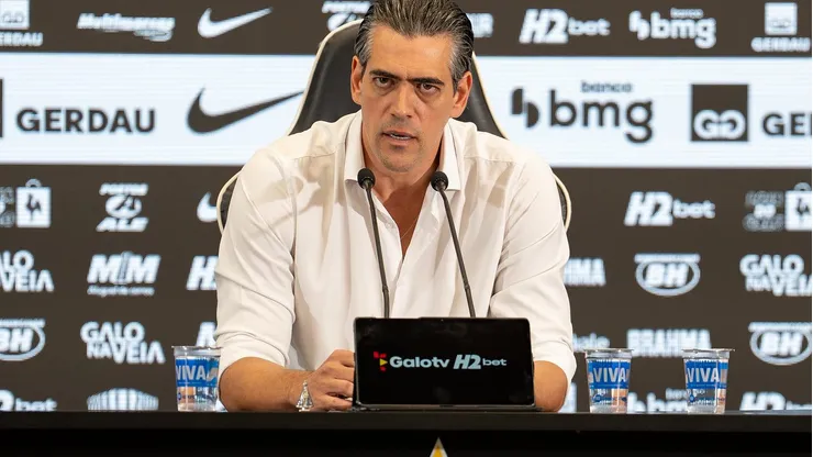 Paulo Bracks foi falar do Atlético e acabou cutucando o Mengão - Foto: Daniela Veiga / Atlético