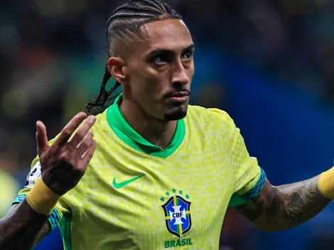 Raphinha admite ter sido reprovado pelo Internacional