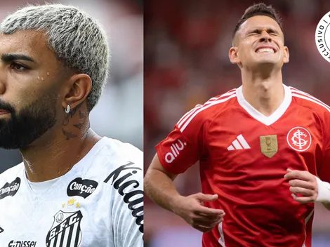 Gabigol ultrapassa Borré em gols antes de Santos x Internacional