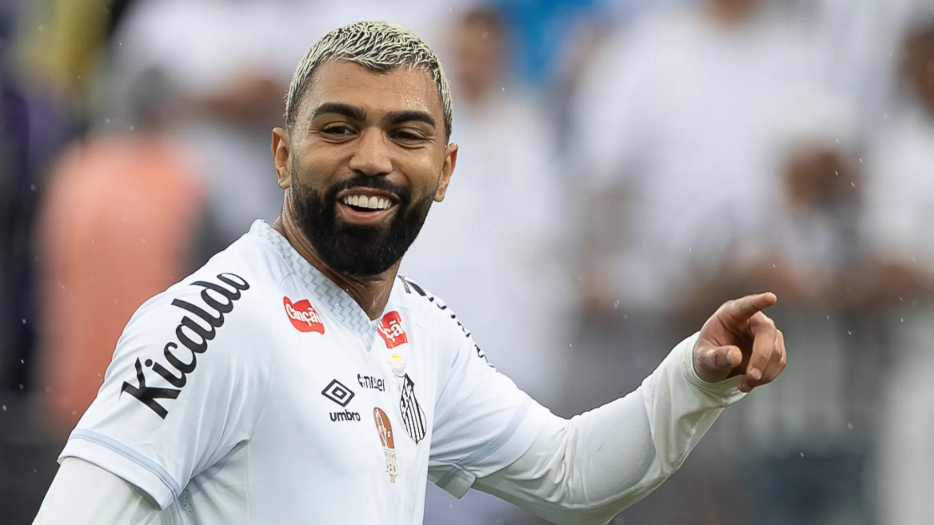 Gabigol é o artilheiro do Santos em 2026 – Foto: Joisel Amaral/AGIF