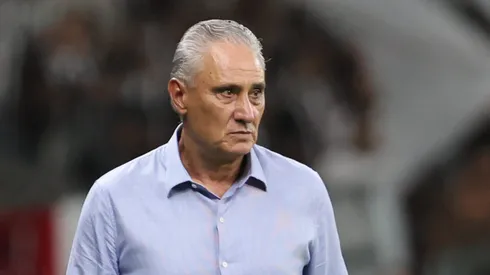 - Tite ex-tecnico do Cruzeiro durante partida contra o Atletico