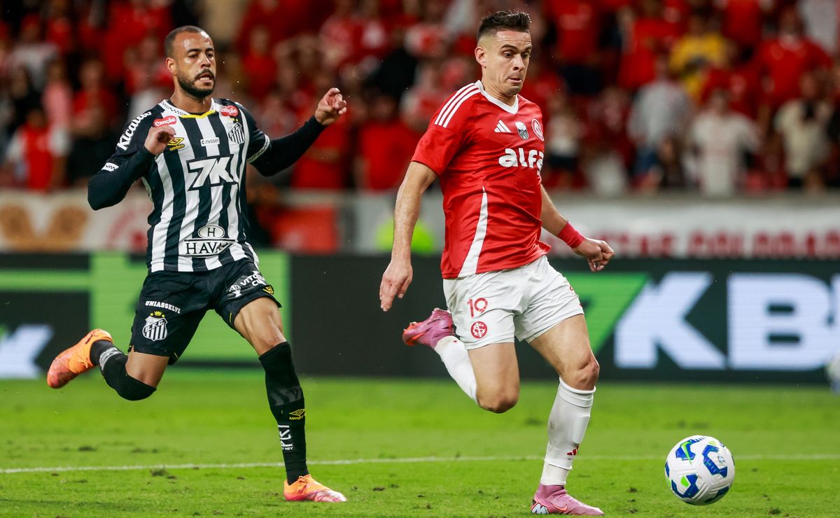 Santos x Internacional: onde assistir ao vivo, horário e prováveis escalações pelo Brasileirão