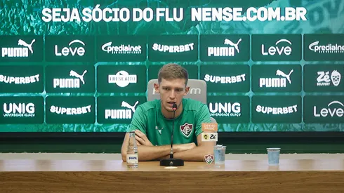 Castillo foi apresentado no Fluminense. Foto: Marcelo Gonçalves / Fluminense FC