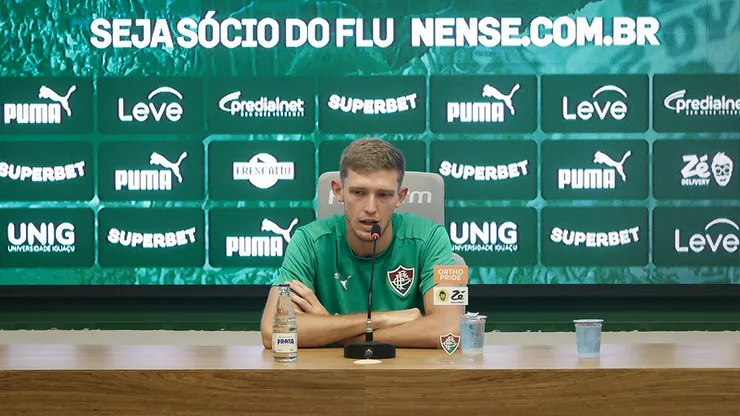 Castillo foi apresentado no Fluminense. Foto: Marcelo Gonçalves / Fluminense FC