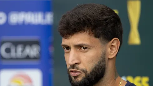 Juninho Capixaba em entrevista pelo Bragantino.