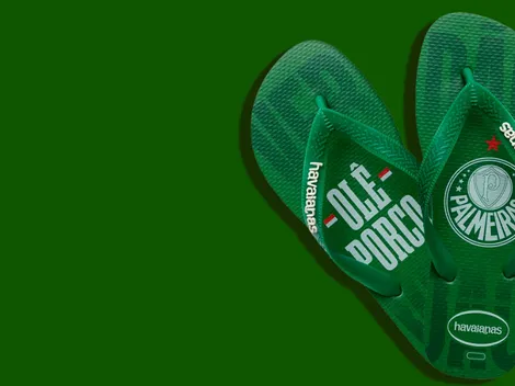 Palmeiras negocia patrocínio de R$ 8 milhões anuais com a Havaianas