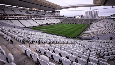 Vista geral do estadio Arena Corinthians para partida entre Corinthians e Vasco pelo campeonato Copa Do Brasil 2025. Foto: Fabio Giannelli/AGIF