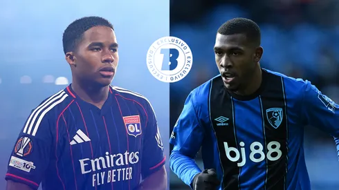 Endrick x Rayan. Foto: Jose Manuel Alvarez Rey/Getty Images - Gareth Copley/Getty Images