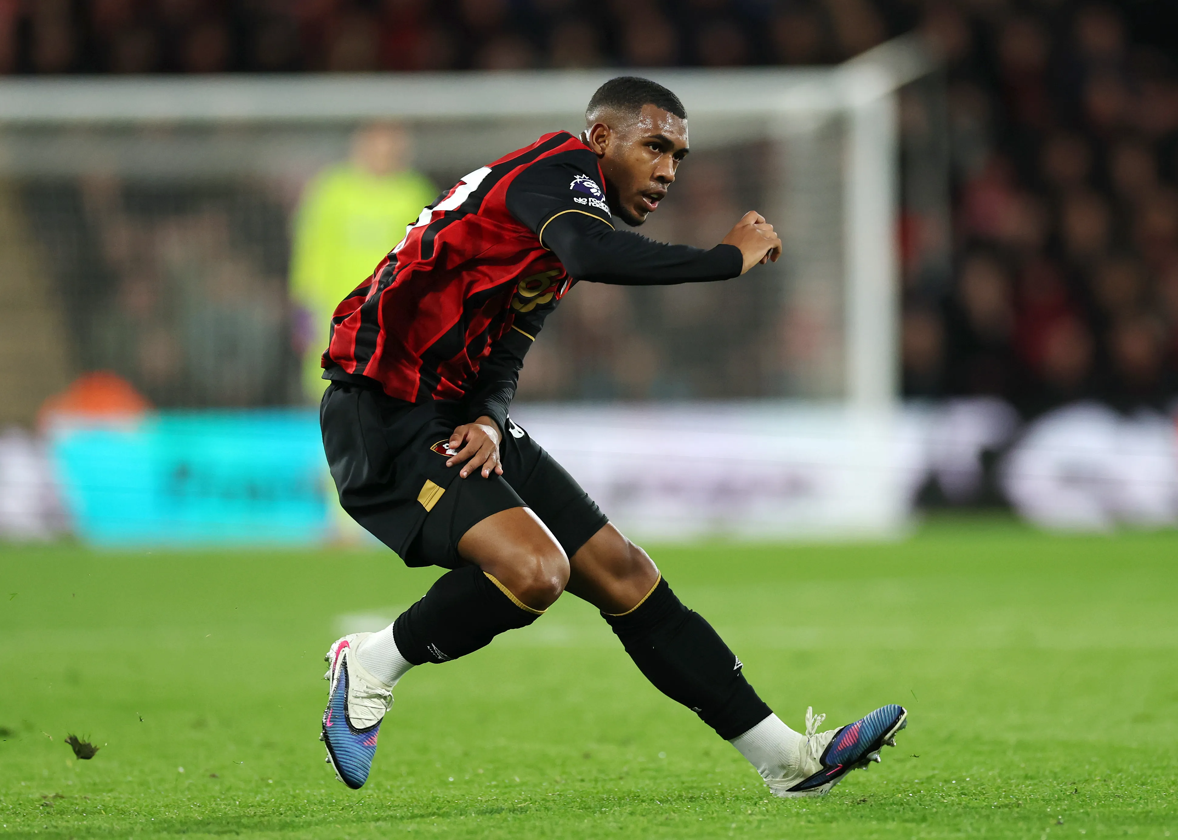 Rayan durante a partida da Premier League entre Bournemouth e Brentford. (Photo by Eddie Keogh/Getty Images)