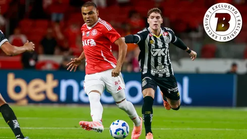 Santos x Internacional. Foto: Luiz Erbes/AGIF