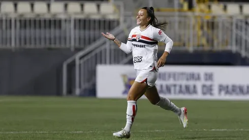 Camilinha, meia do São Paulo. Foto: Rubens Chiri/SPFC
