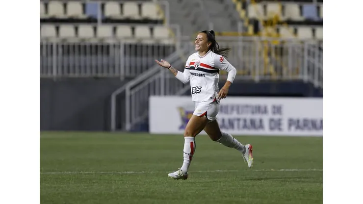 Camilinha, meia do São Paulo. Foto: Rubens Chiri/SPFC