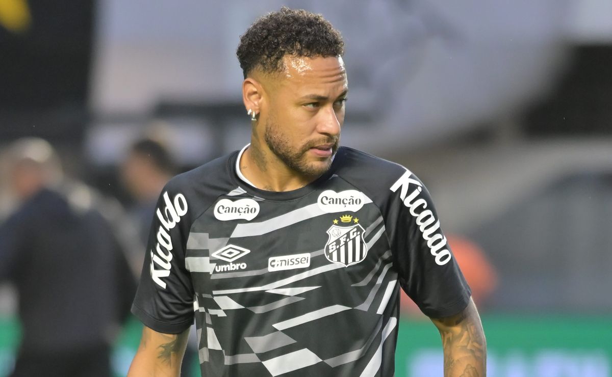 Escalação do Santos: Neymar e Lucas Veríssimo aparecem no time titular diante do Internacional