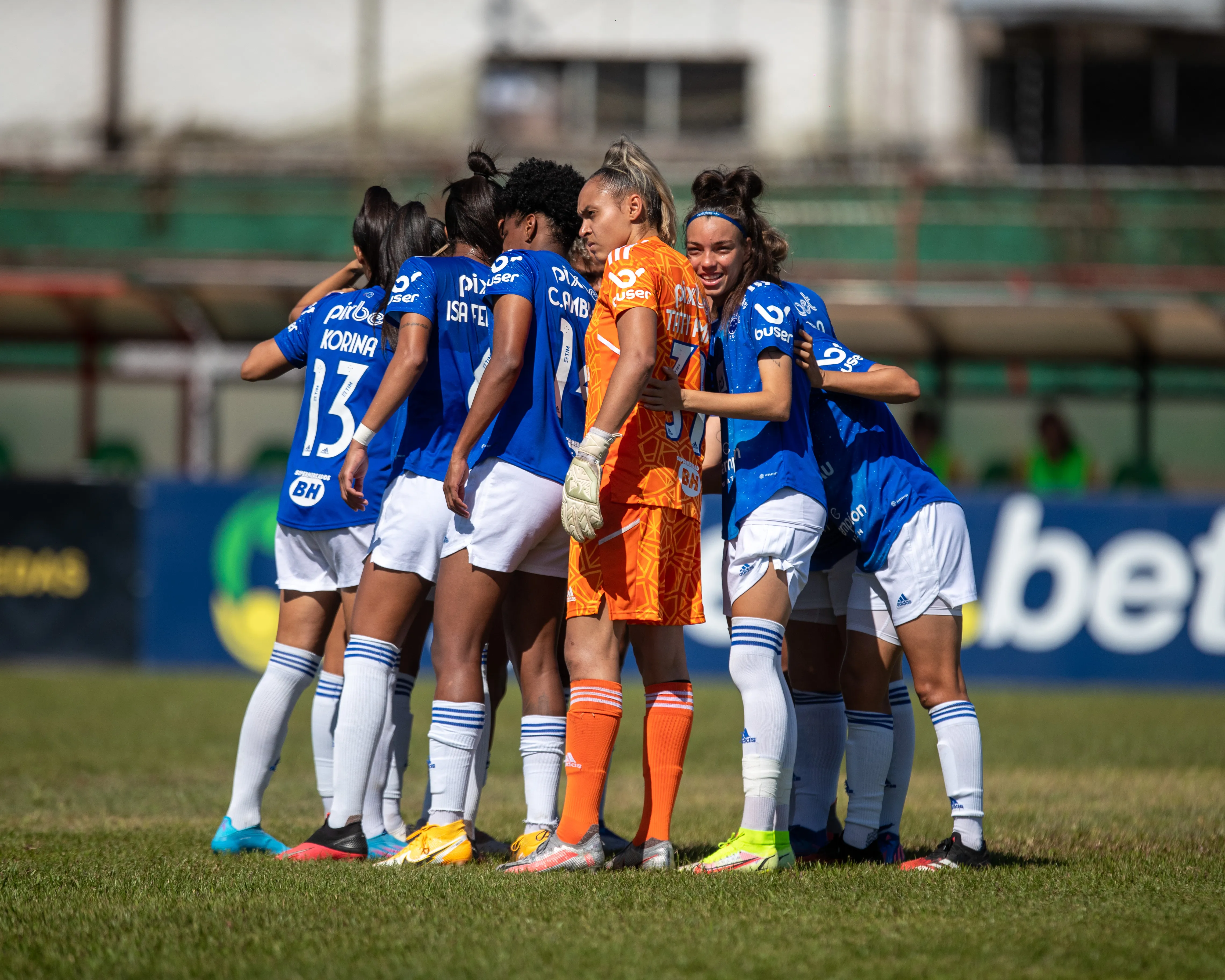 Jogadoras Cabulosas. Foto: Talita Gouvêa/AGIF