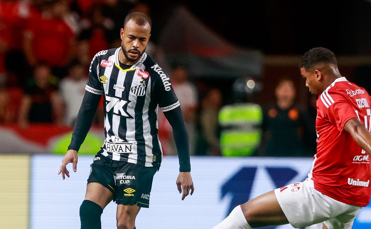 Santos x Internacional: previsão da inteligência artificial crava quem deve vencer pelo Brasileirão