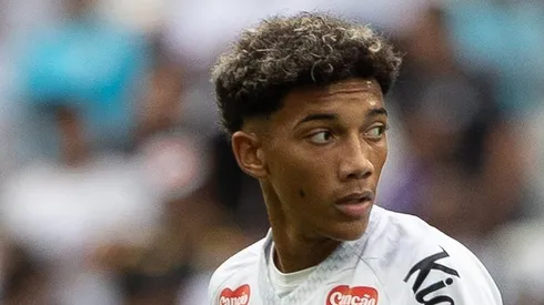 Robinho Jr, atacante do Santos