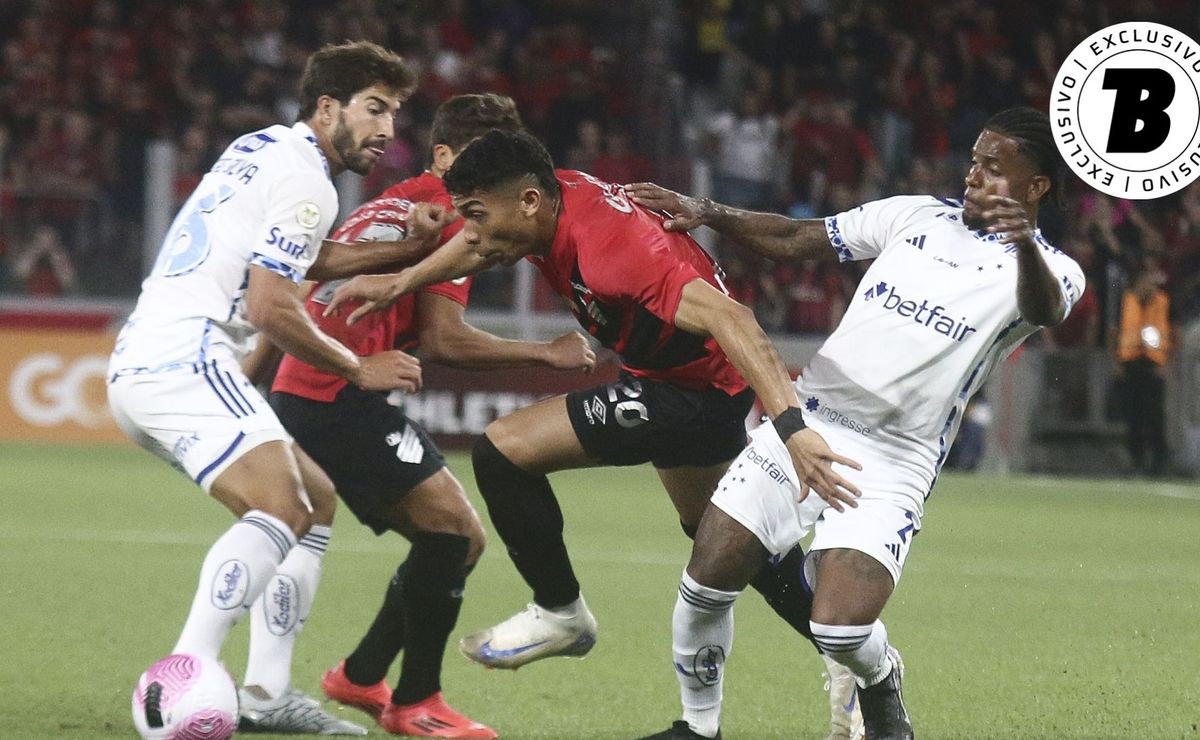 Cruzeiro venceu apenas dois dos últimos 10 jogos contra o Athletico-PR fora de casa