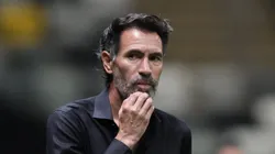 Domínguez durante partida do Galo como mandante.