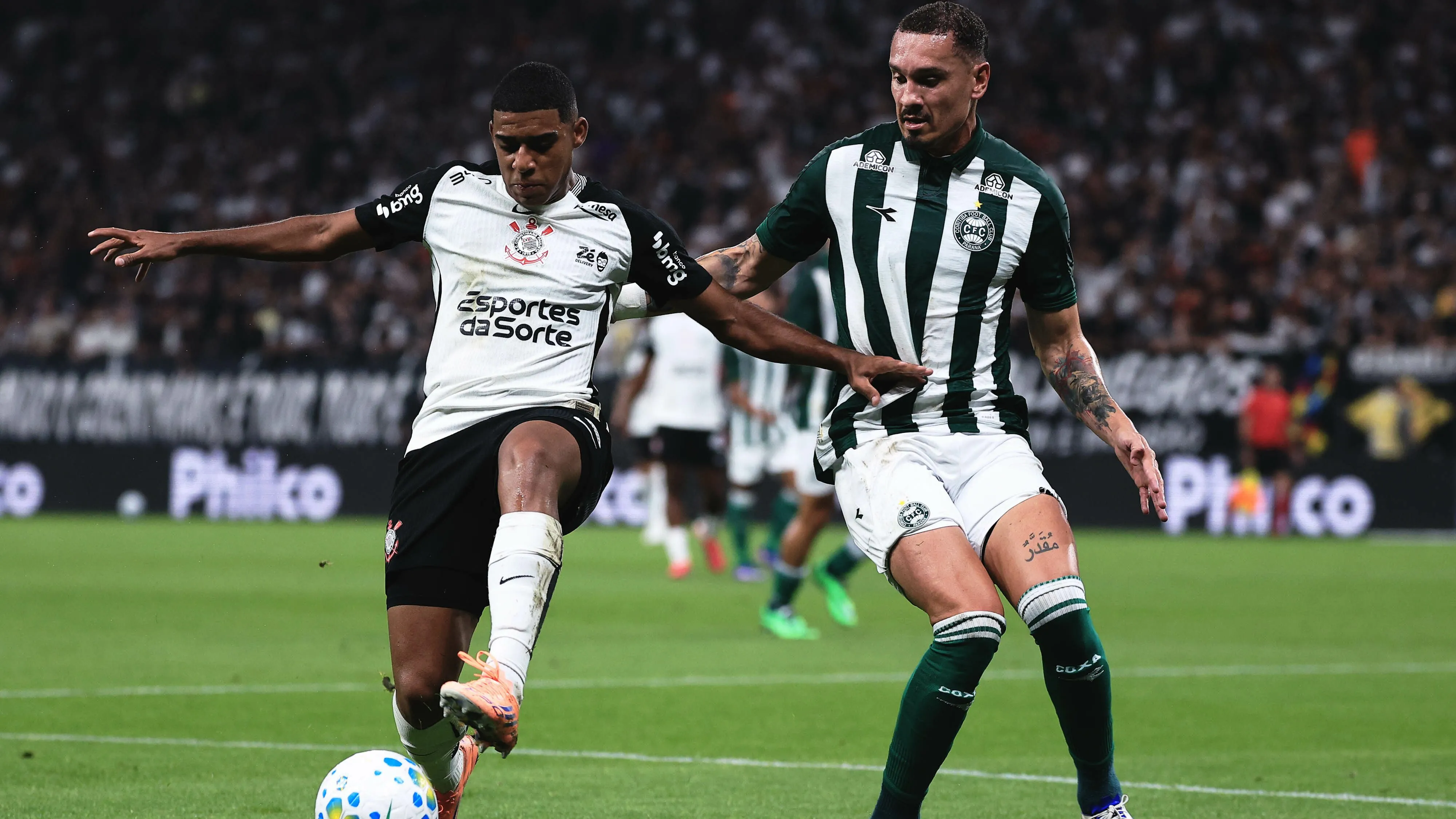 Gui Negão em ação pelo Corinthians – Foto: Ettore Chiereguini/AGIF