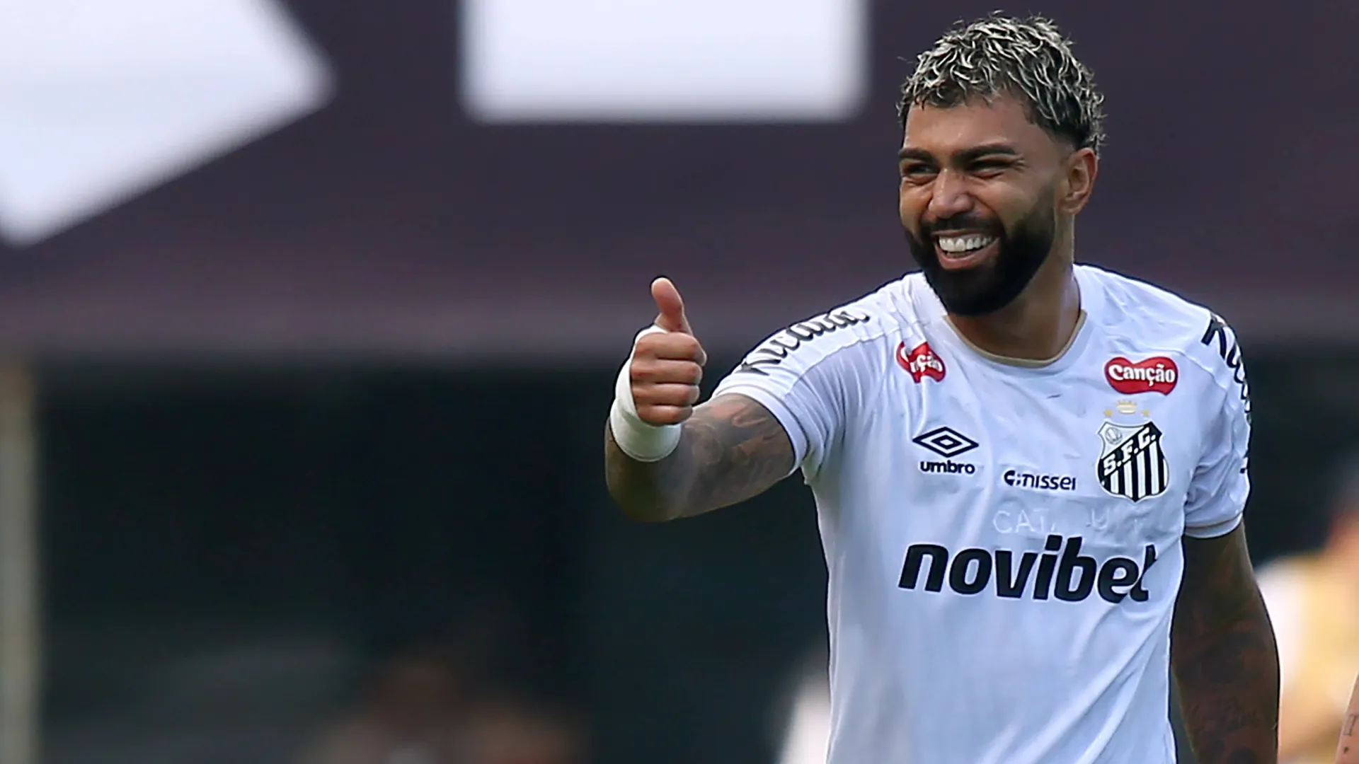 Gabriel Barbosa vive bom momento no Santos em 2026 – Foto: Mauricio De Souza/AGIF