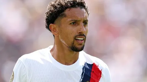 Marquinhos comemorou a preparação para a Copa do Mundo. Foto: Luke Hales