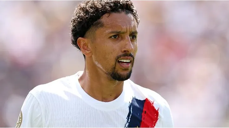 Marquinhos comemorou a preparação para a Copa do Mundo. Foto: Luke Hales