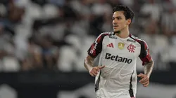 Pedro em campo pelo Flamengo. Foto: Thiago Ribeiro/AGIF