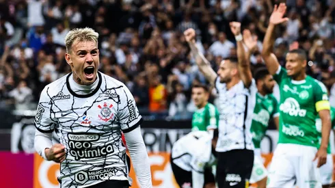Roger Guedes marcou o gol da vitória do Corinthians no último duelo contra a Chapecoense. Foto: Marcello Zambrana/AGIF