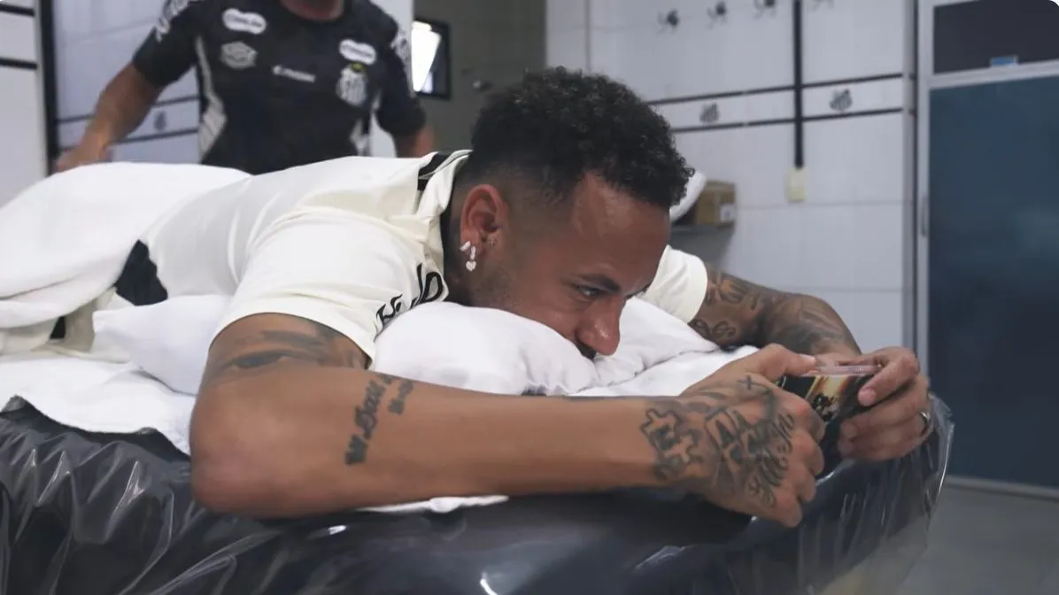 Neymar, camisa 10 do Santos