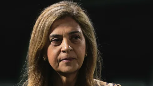 leila pereira presidente do Palmeiras durante partida contra o Sao Paulo no estadio Arena Barueri pelo campeonato Paulista 2026. Foto: Ettore Chiereguini/AGIF