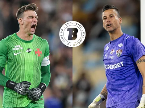 Vasco x Fluminense: Fábio abre vantagem sobre Léo Jardim