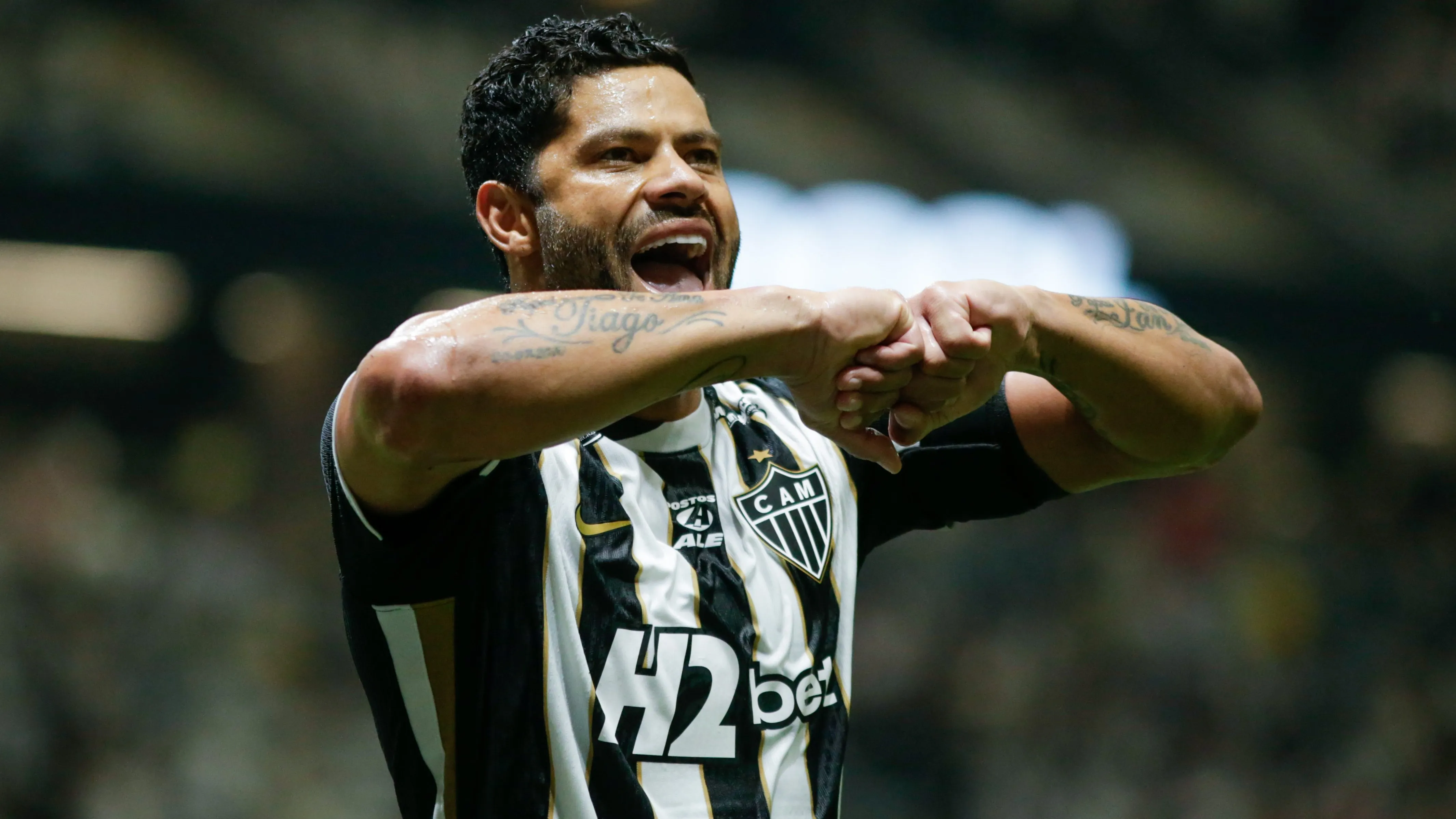 Hulk jogador do Atlético-MG. Foto: Fernando Moreno/AGIF