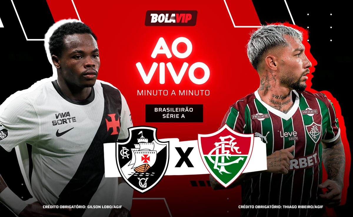 Vasco x Fluminense AO VIVO – Onde assistir jogo em tempo real pelo Brasileirão 2026