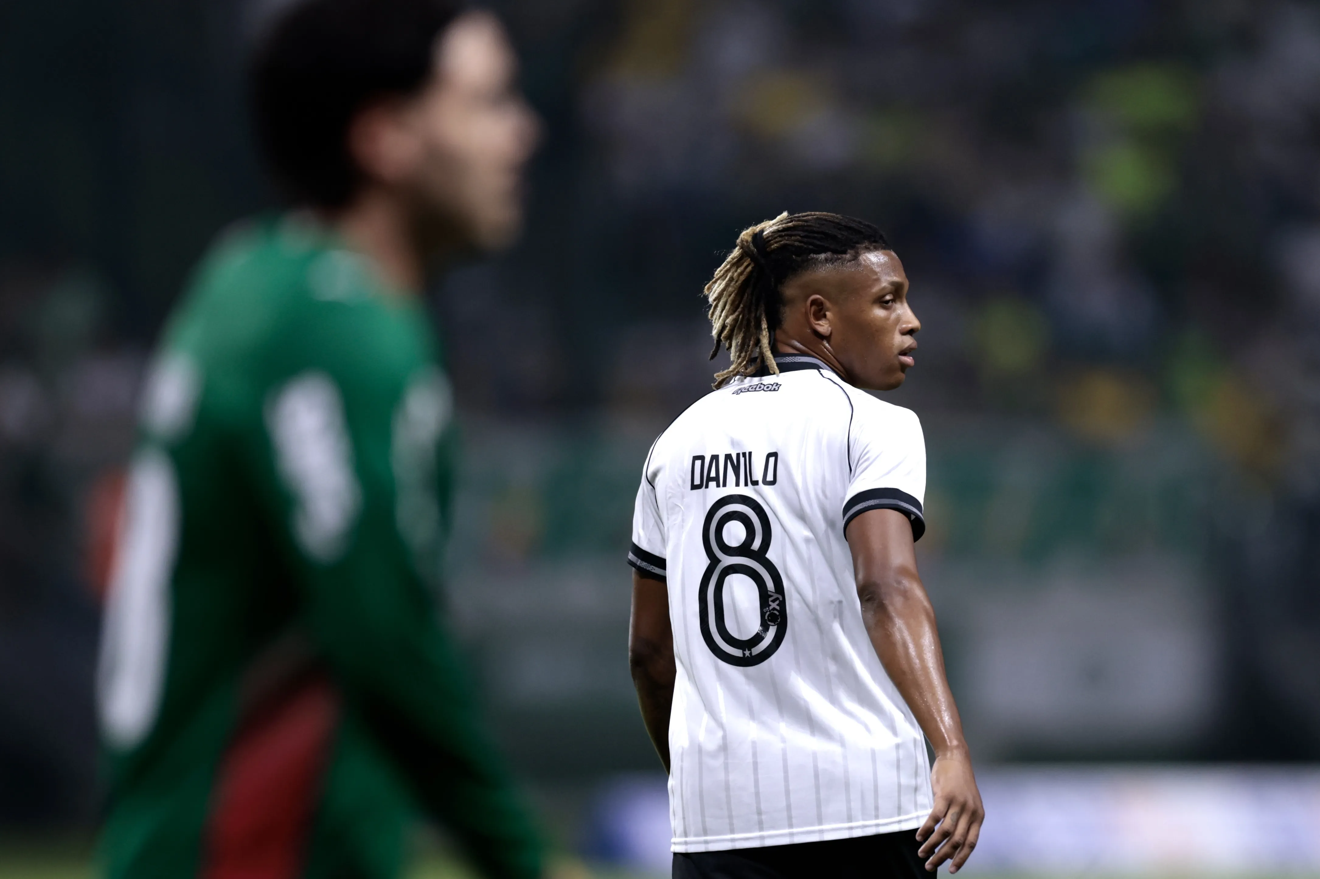 Danilo jogador do Botafogo durante partida contra o Palmeiras no estadio Arena Allianz Parque pelo campeonato Brasileiro A 2026. Foto: Marcello Zambrana/AGIF