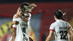 Jogadoras do Flamengo. Foto: Marlon Costa/AGIF