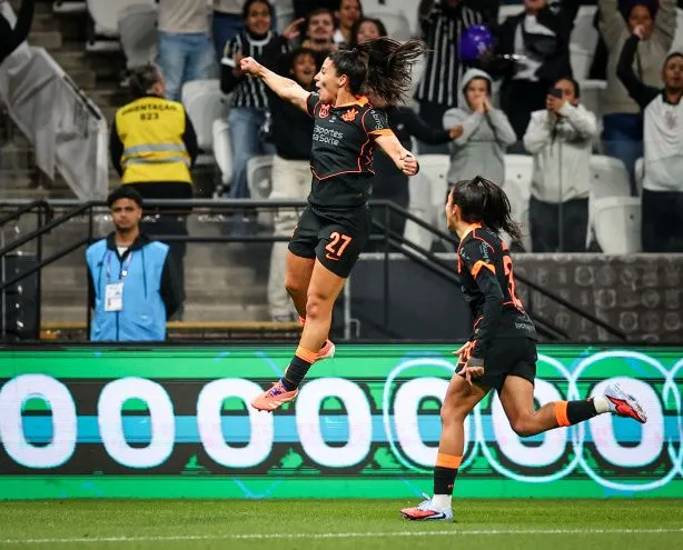 Jogadoras do Corinthians. Foto: Rodrigo Gazzanel/Ag. Corinthians