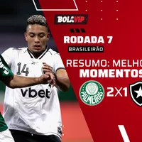 Palmeiras vence Botafogo no Allianz Parque pelo Brasileirão