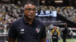 Roger Machado técnico do São Paulo durante partida contra o Atlético-MG. Foto: Gilson Lobo/AGIF