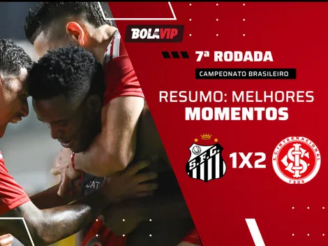 Neymar marca, mas Carbonero decide no fim e Internacional vence o Santos