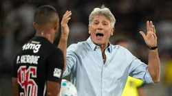 Renato conversa com Paulo Henrique durante o duelo contra o Fluminense, mas conversa séria aconteceu em sua chegada - Foto: Jorge Rodrigues/AGIF